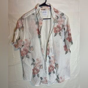 Denim & Flower Men’s Floral Button Up Sz XL.